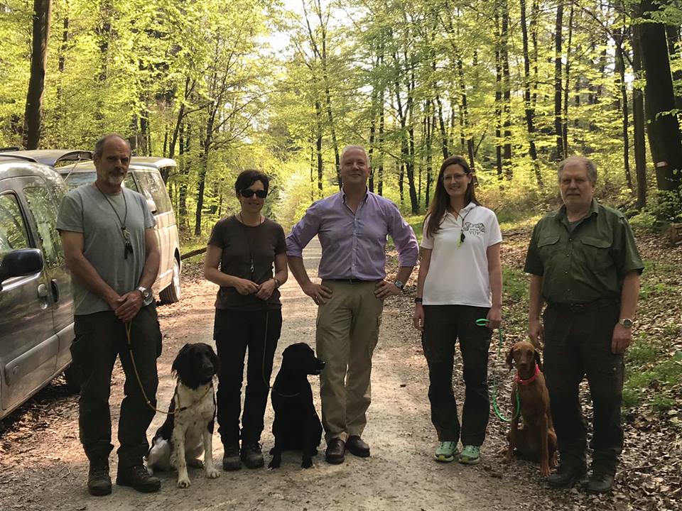 800m Langschleppe am 21.04.2018